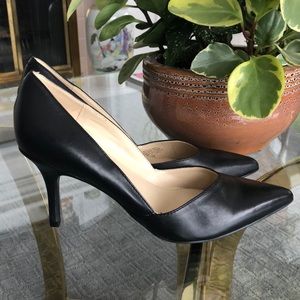 Marc Fisher Tuscany Pump Black Leather size US 7.5